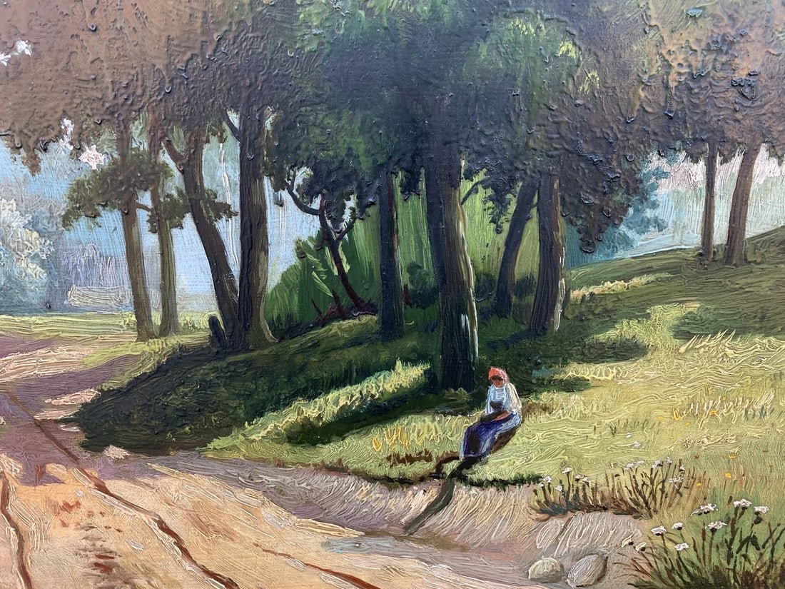 Oil painting shade on a sunny day Koltunov A. - 9