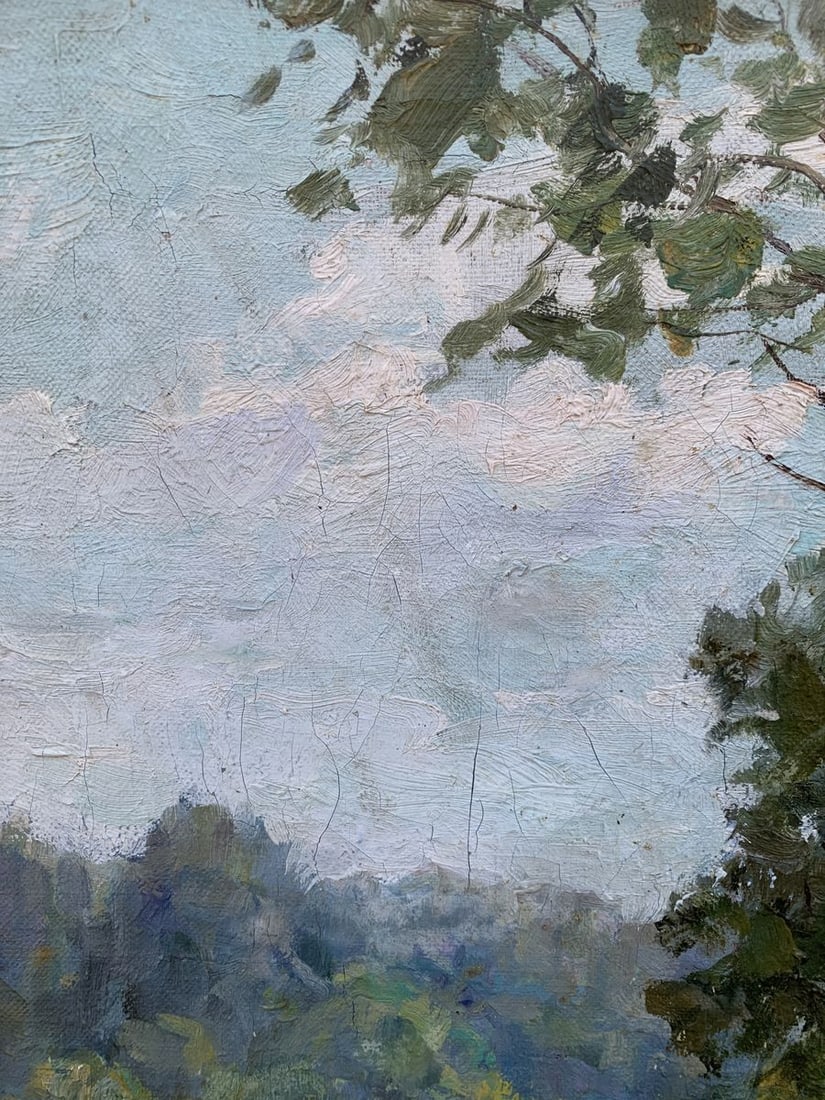 Oil painting Between the trees V. Shcherban - 3