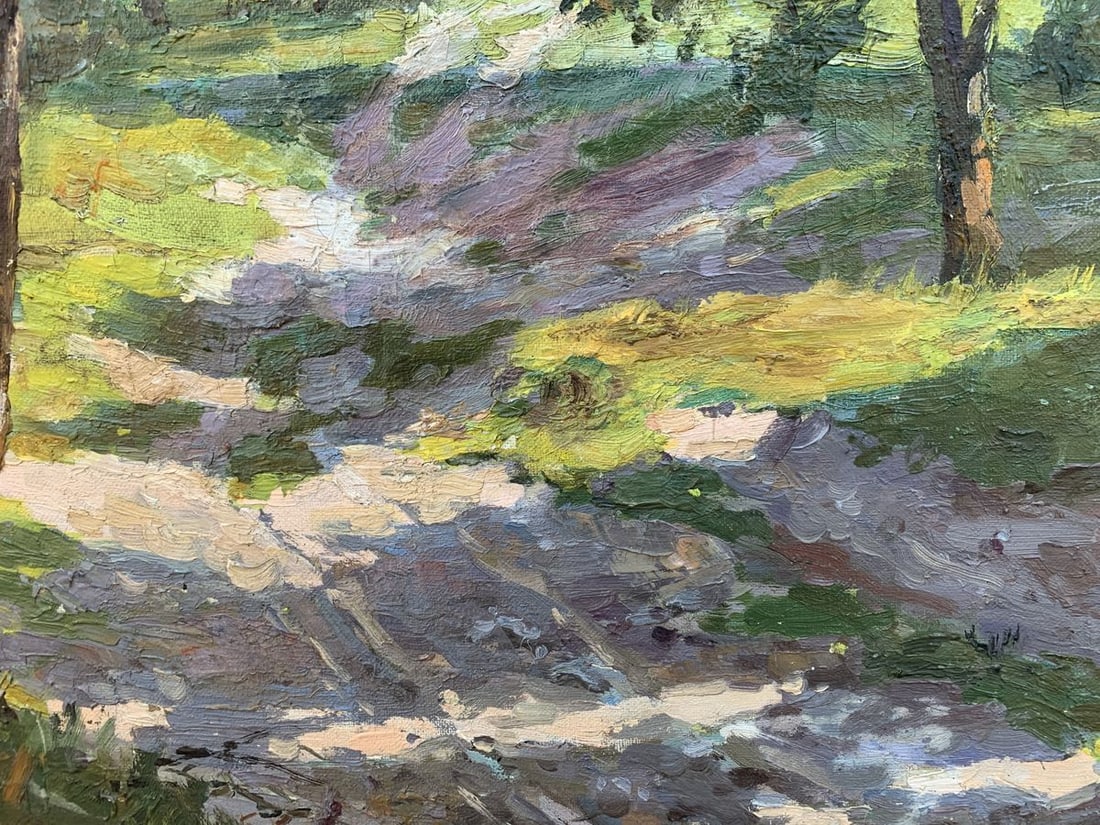 Oil painting Between the trees V. Shcherban - 8