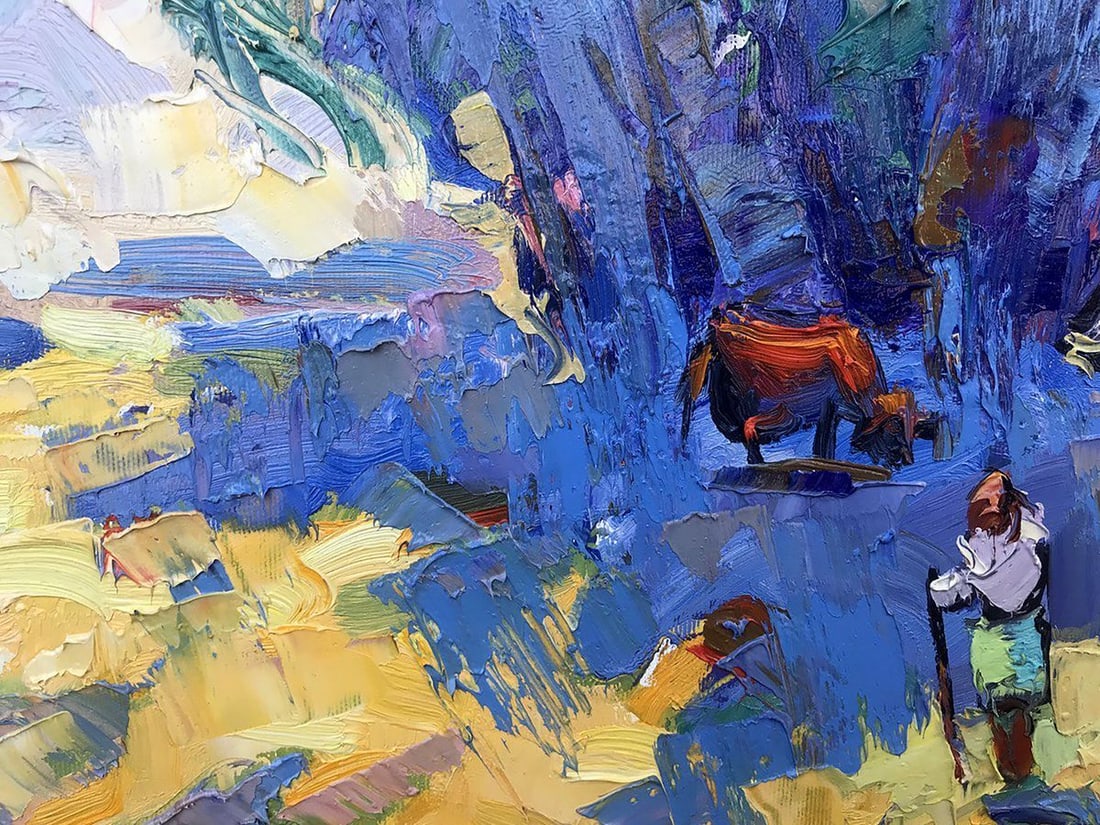 Oil painting Summer day Kalenyuk Alex - 4