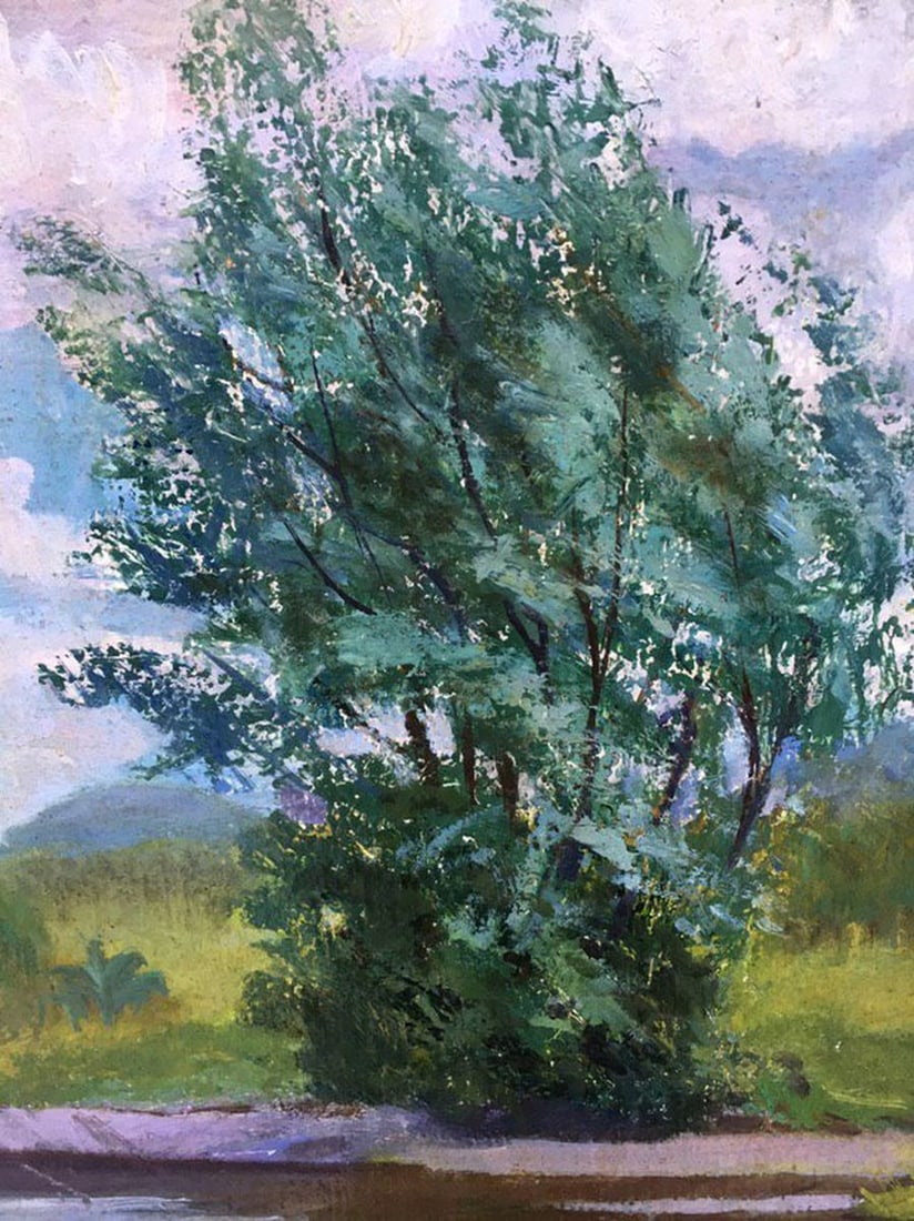 Landscape in Lviv oil painting Vladimir Mikhailovich Rudenko - 3