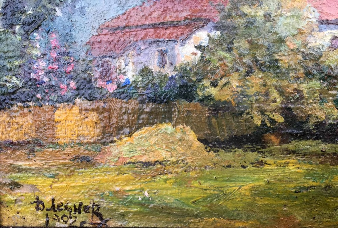 City oil painting Lednev Dmitry - 3