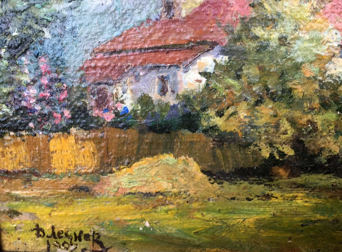 City oil painting Lednev Dmitry - 8