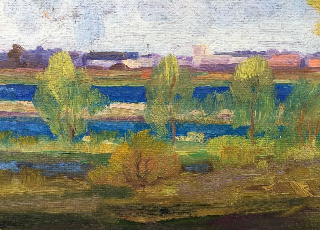 Autumn oil painting - 5