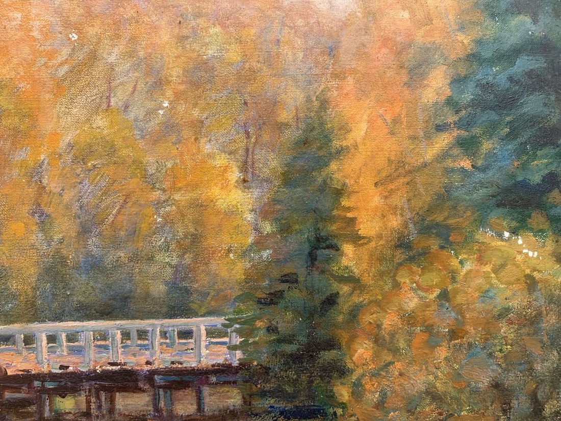 Oil painting Quiet place Zosenko Valeriy Kupriyanovich - 4