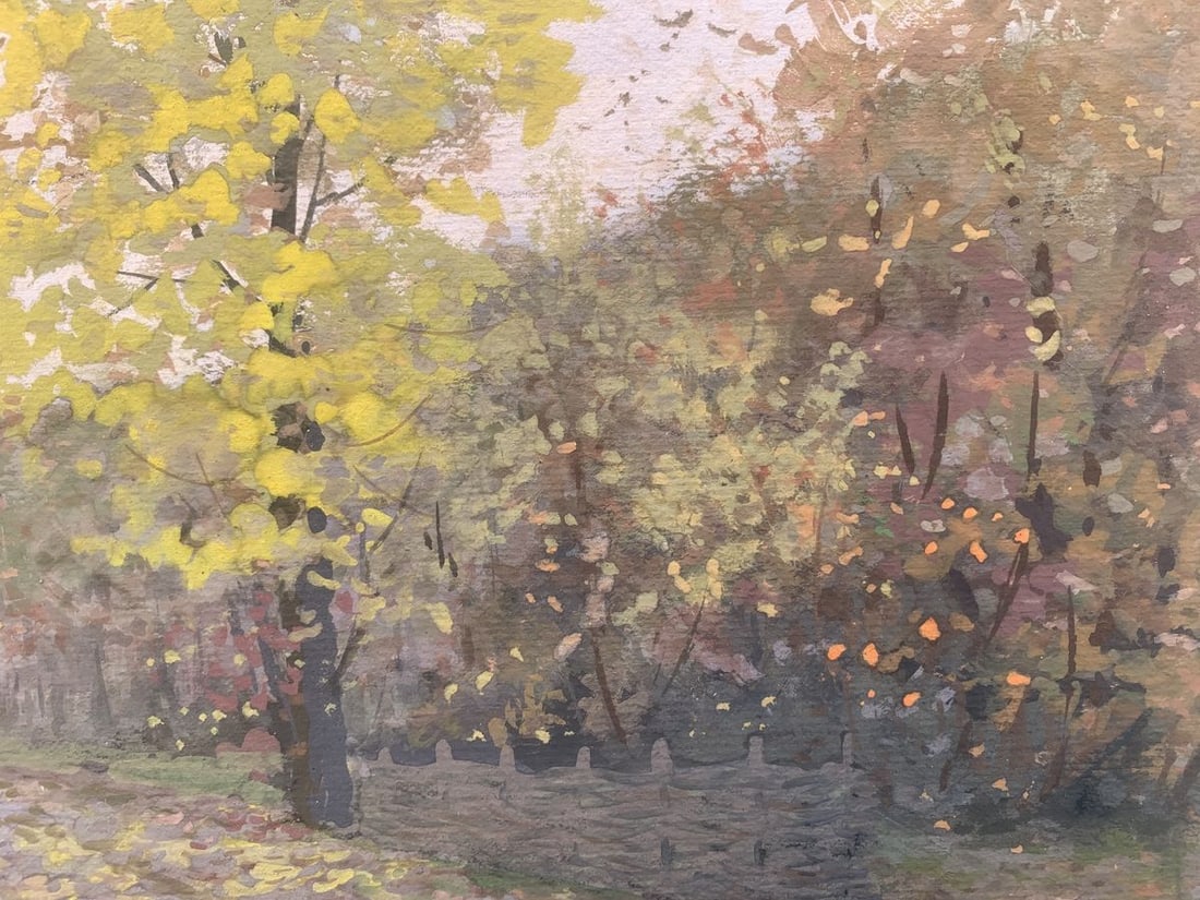 Oil painting The first rays Ivan Kirillovych Tsyupka - 4