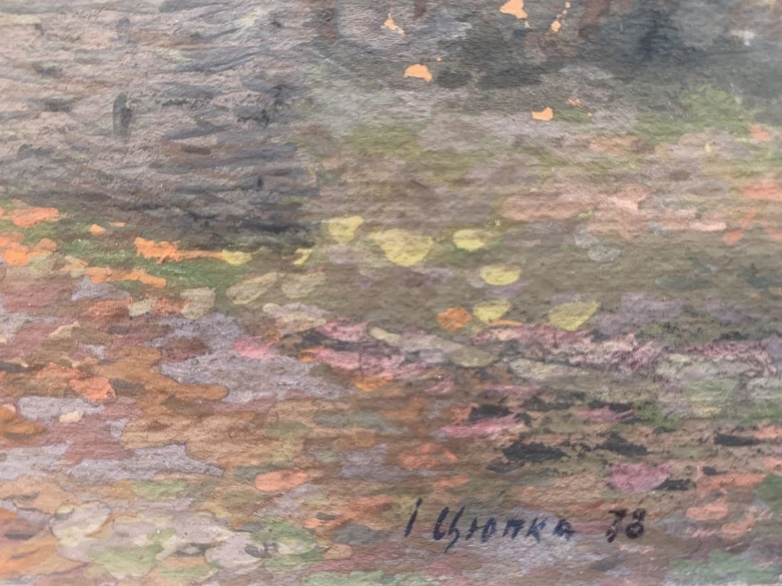 Oil painting The first rays Ivan Kirillovych Tsyupka - 6