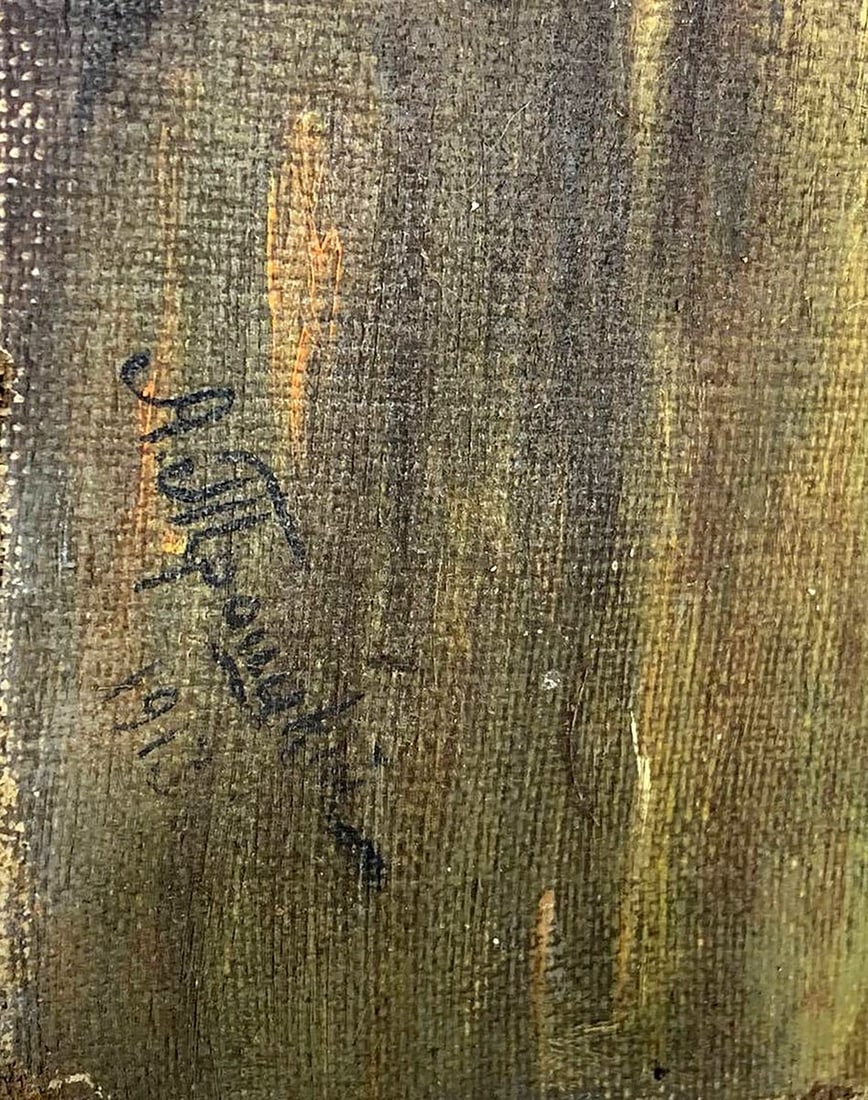 Oil painting Forest park Apollon Vasilievich Troitsky - 5