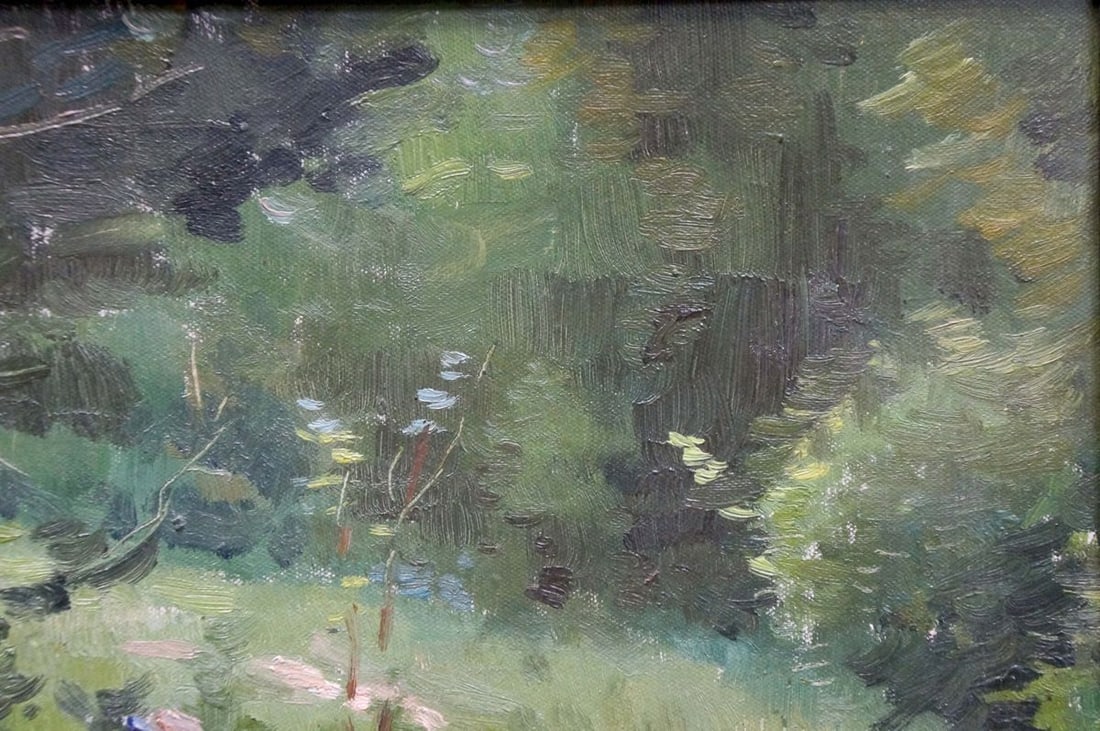 Oil painting Road to the forest Zuev Mikhail Ivanovich - 5