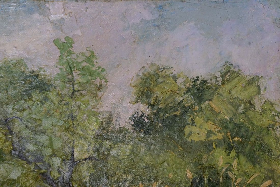 Oil painting Forest landscape Yakovlev B. N. - 4