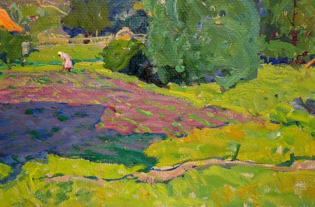 Oil painting Summer Fomin Anatoly Nikiforovich - 2