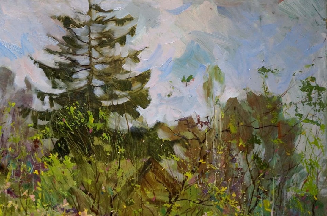Oil painting Early May Maltsev Nikolay Alexandrovich - 4