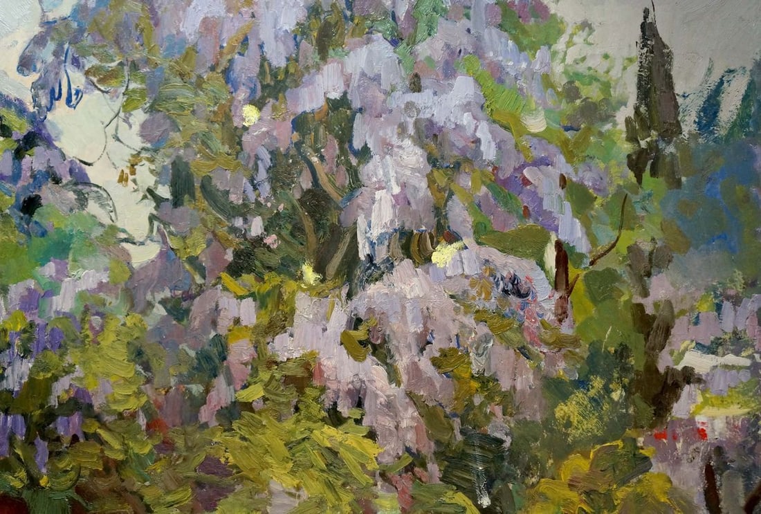 Oil painting Flower tree Babentsov Victor Vladimirovich - 3
