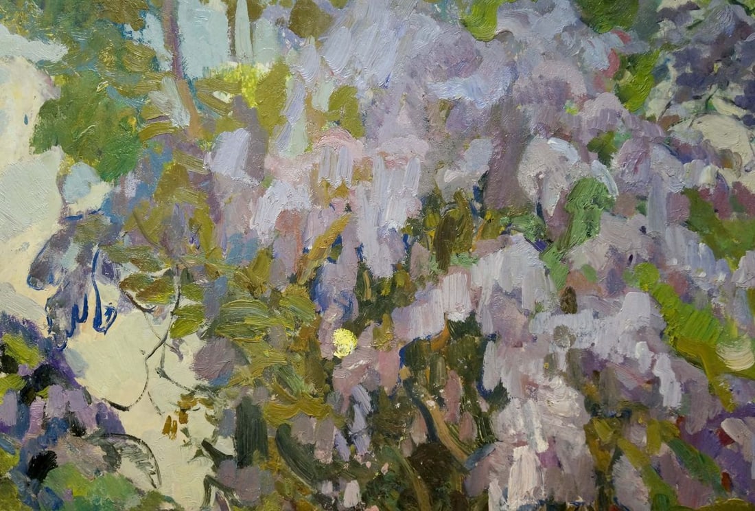 Oil painting Flower tree Babentsov Victor Vladimirovich - 4