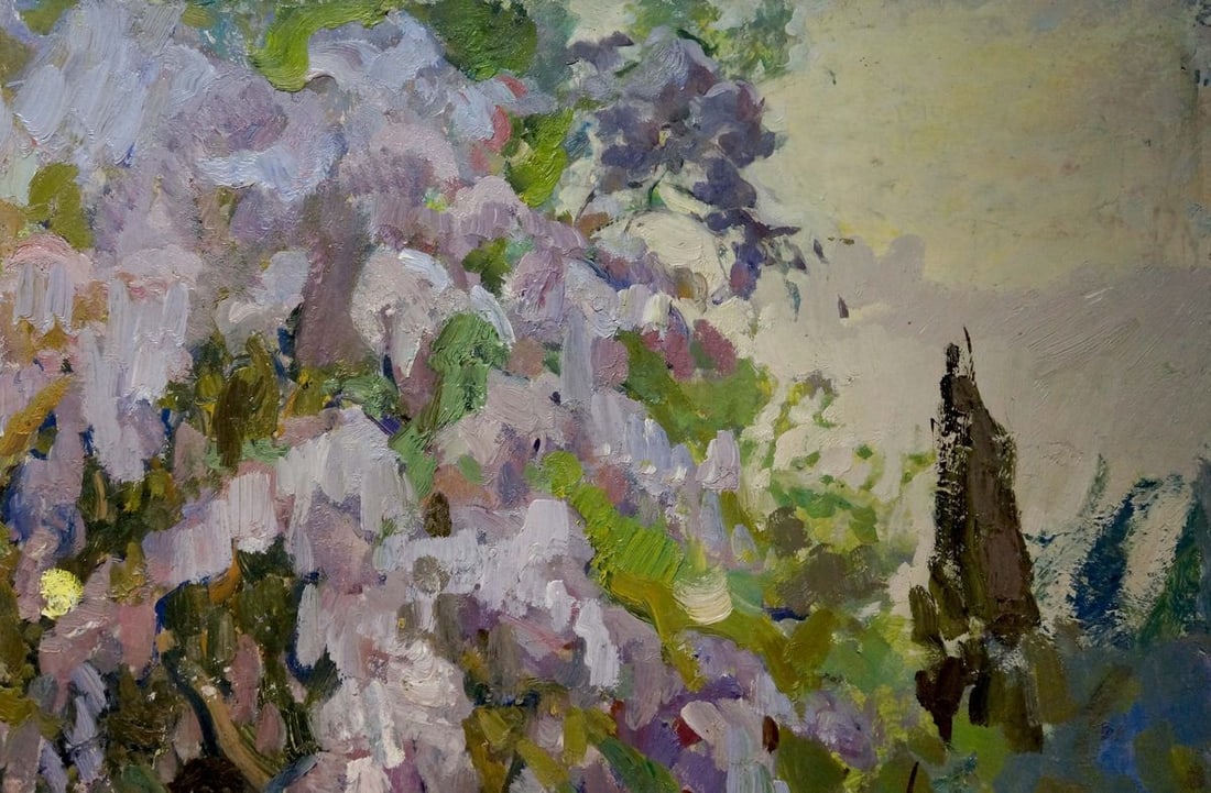 Oil painting Flower tree Babentsov Victor Vladimirovich - 5