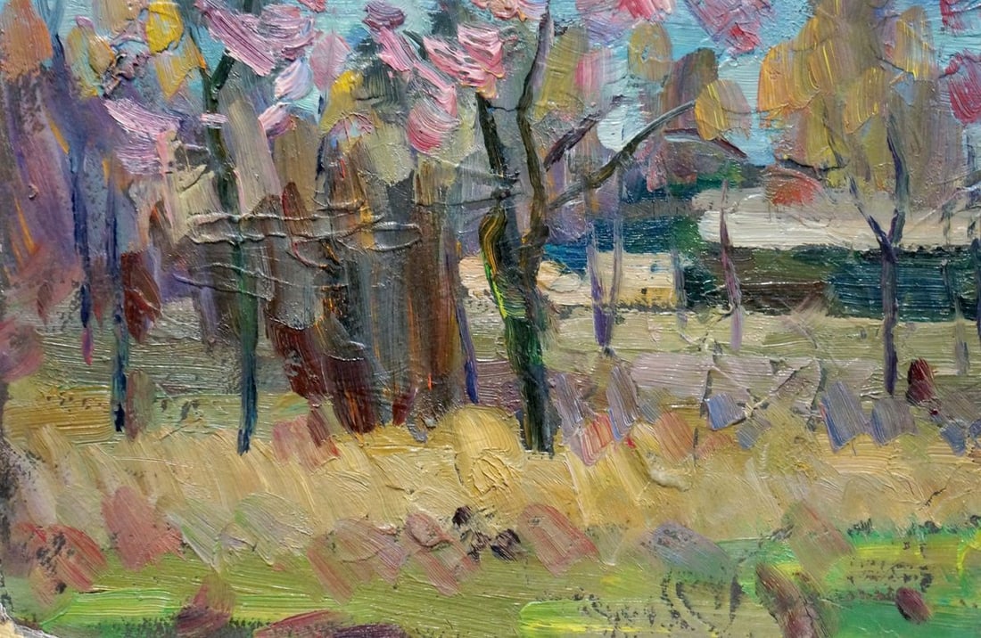 Oil painting Spring Kolomoitsev Petr Mikhailovich - 2