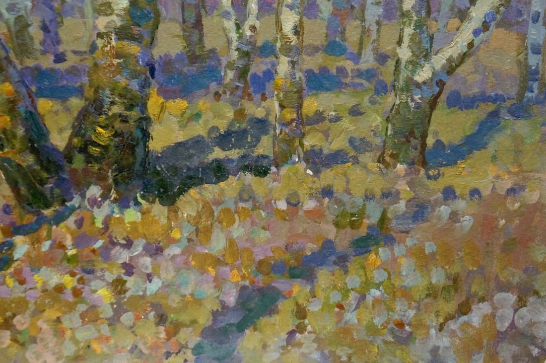 Oil painting Early spring Ruban Grigory Savelievich - 5