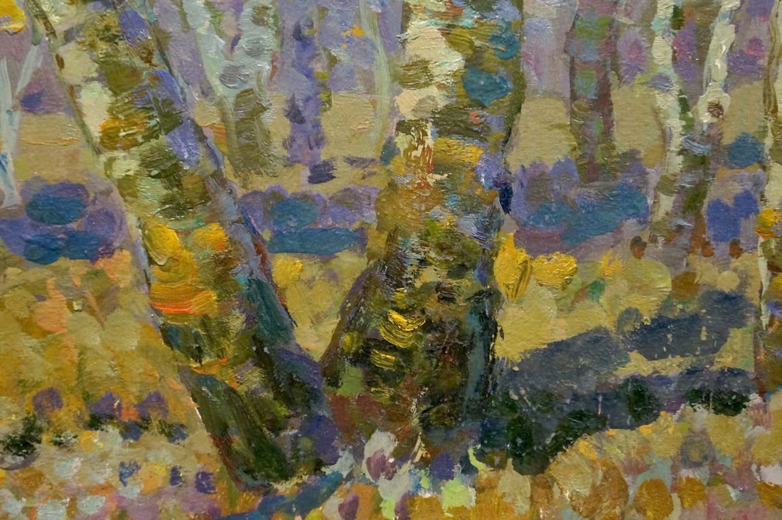 Oil painting Early spring Ruban Grigory Savelievich - 6