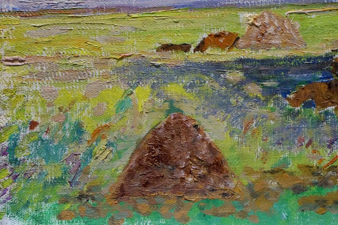 Oil painting Animals graze Sevastyanov Viktor Grigorievich - 2