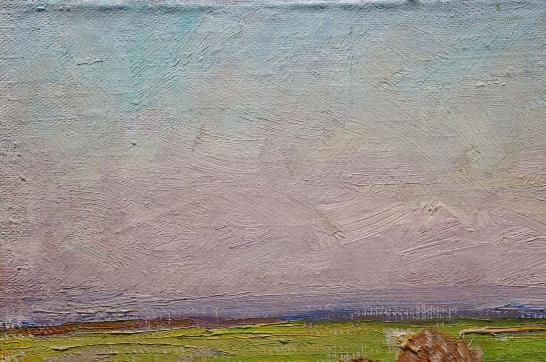 Oil painting Animals graze Sevastyanov Viktor Grigorievich - 3
