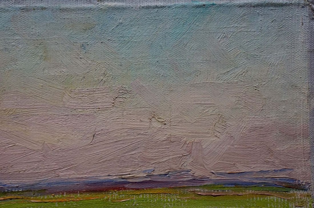 Oil painting Animals graze Sevastyanov Viktor Grigorievich - 4