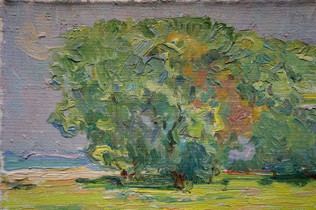 Oil painting Cows on the lawn Sevastyanov Viktor Grigorievich - 3