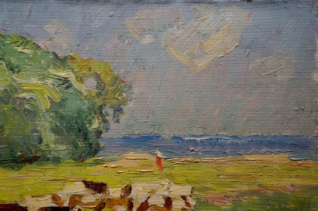 Oil painting Cows on the lawn Sevastyanov Viktor Grigorievich - 4