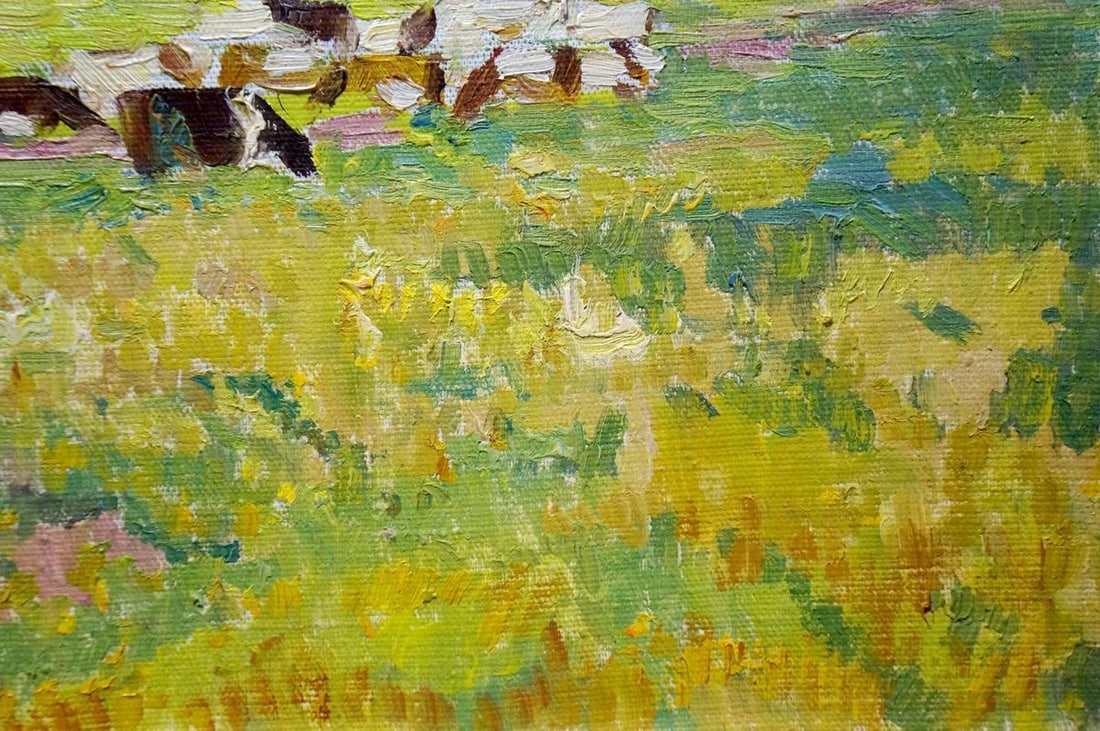 Oil painting Cows on the lawn Sevastyanov Viktor Grigorievich - 5