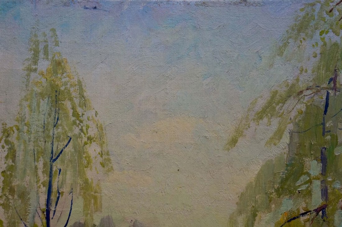 Oil painting Birch thicket Shepetovsky Vitaly Yakovlevich - 3