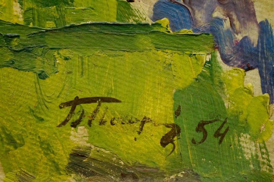 Oil painting Forest landscape Pavlyuchenko Vladimir - 6