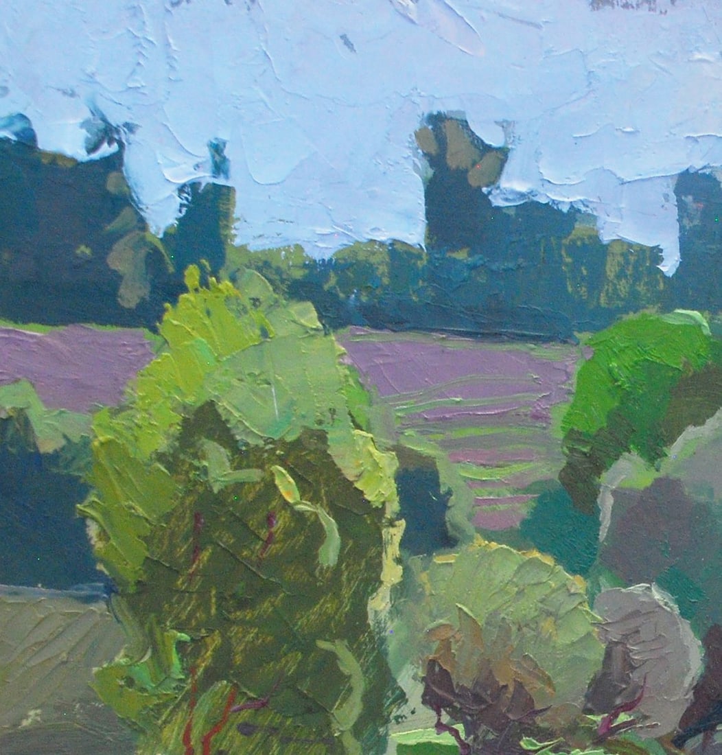 Oil painting Spring on Obolon Egor Ktpatunov - 2