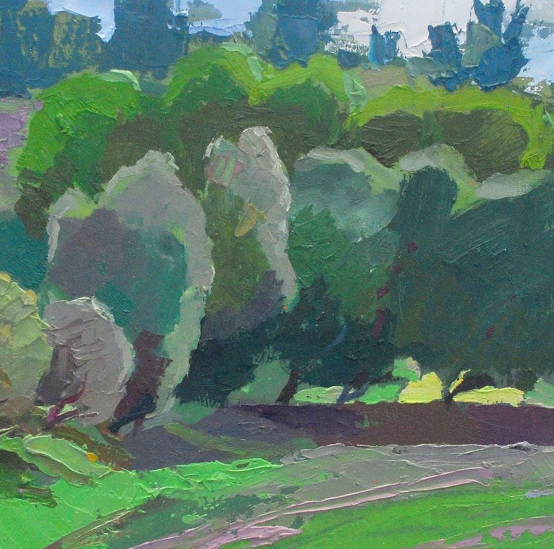 Oil painting Spring on Obolon Egor Ktpatunov - 5