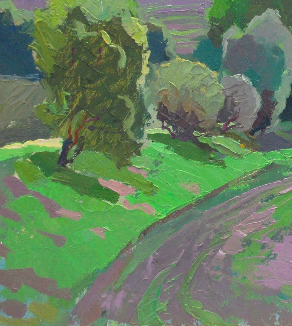 Oil painting Spring on Obolon Egor Ktpatunov - 6