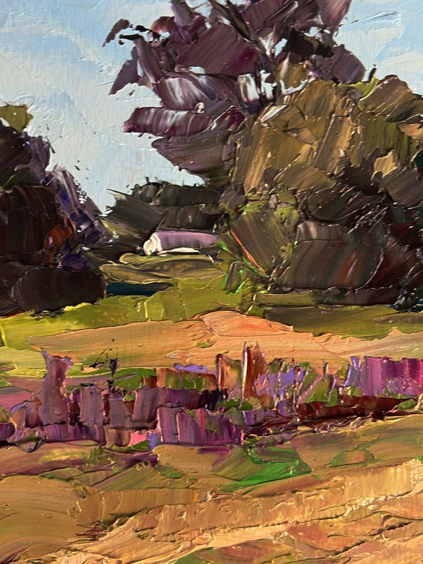 Oil painting In the summer meadows Boris Serdyuk - 9