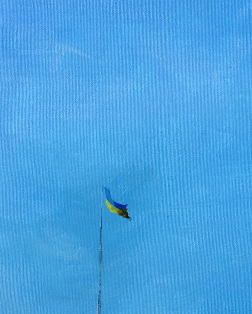 Oil painting Flag Varvarov Anatoly Viktorovich - 6