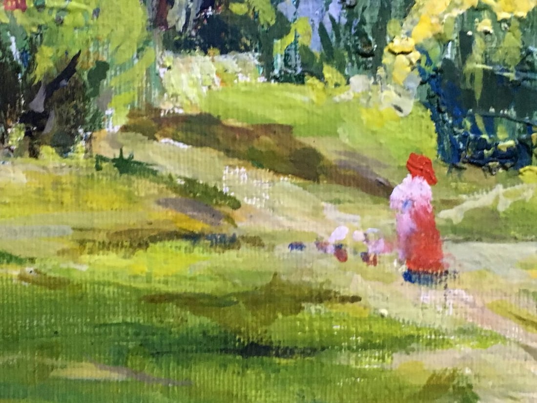 Oil painting Village Kizenko Vladimir - 4