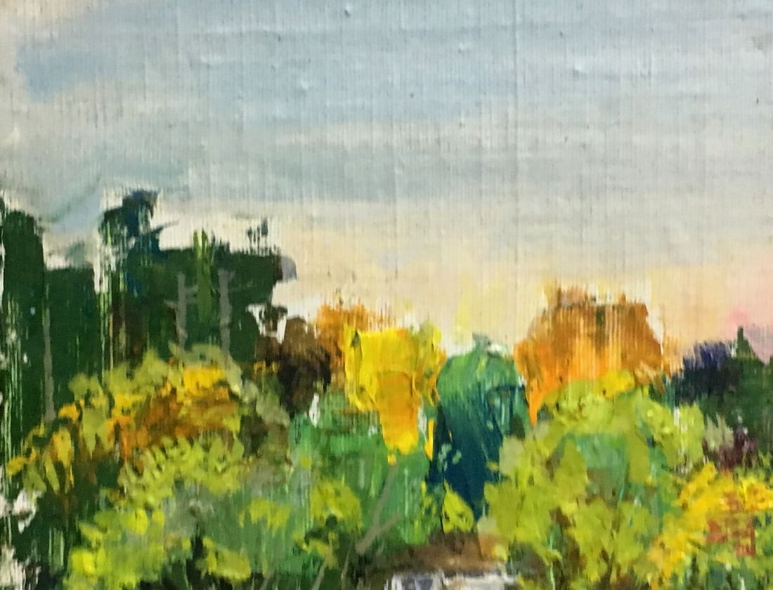Oil painting Village Kizenko Vladimir - 7