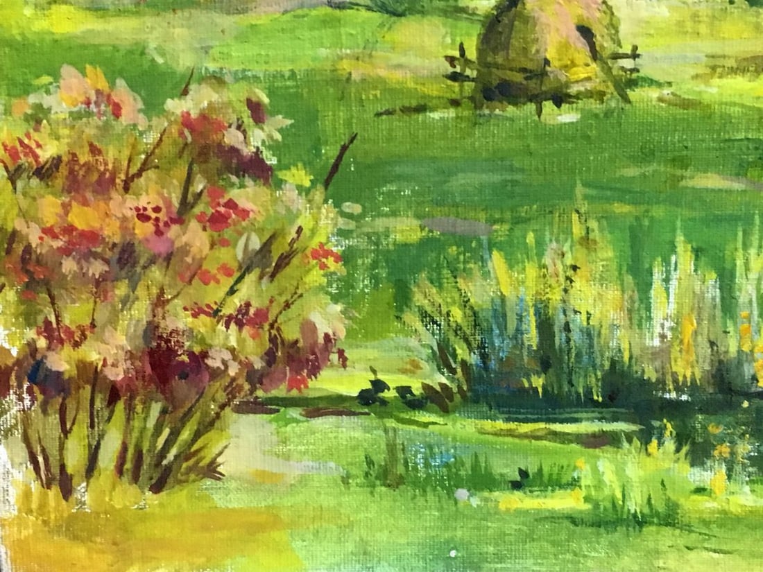 Oil painting Village Kizenko Vladimir - 8