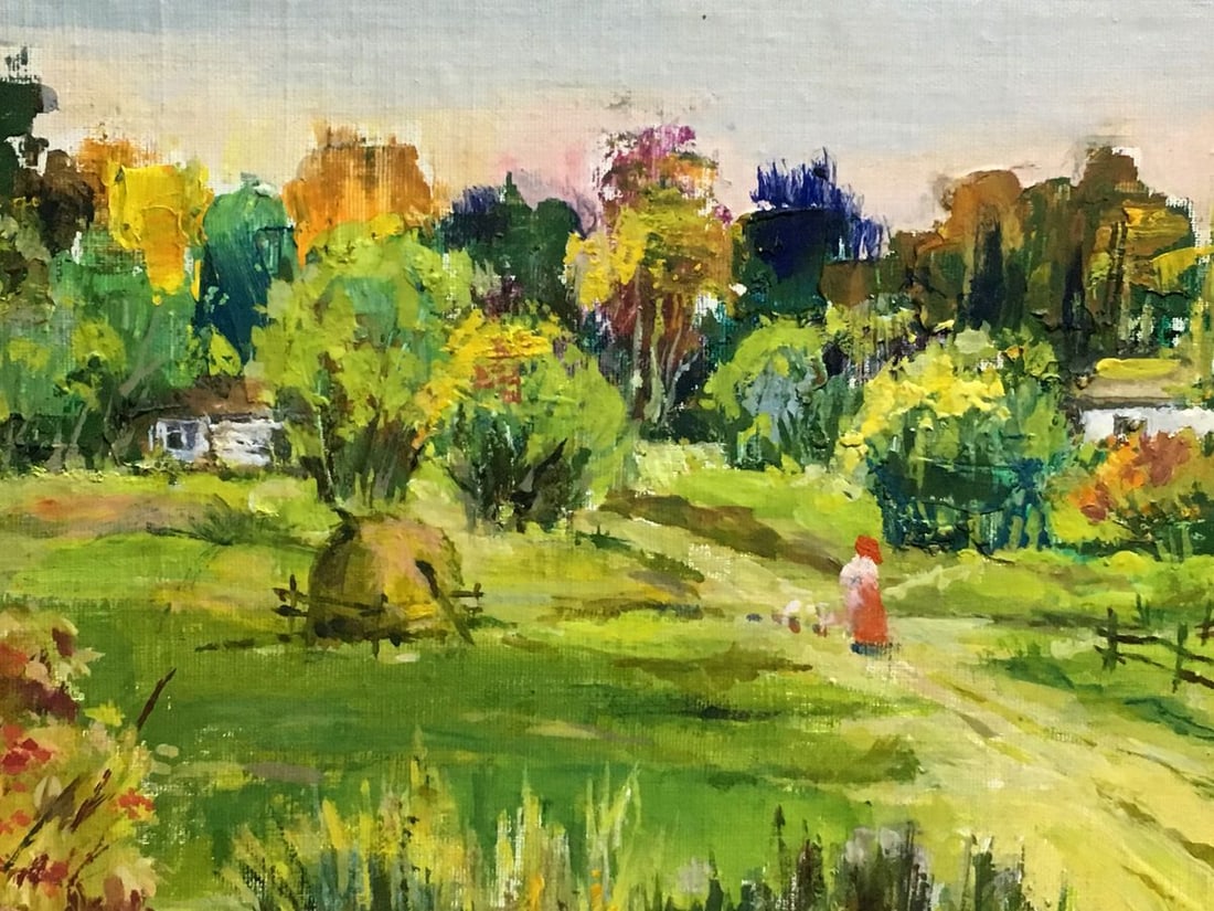 Oil painting Village Kizenko Vladimir - 9