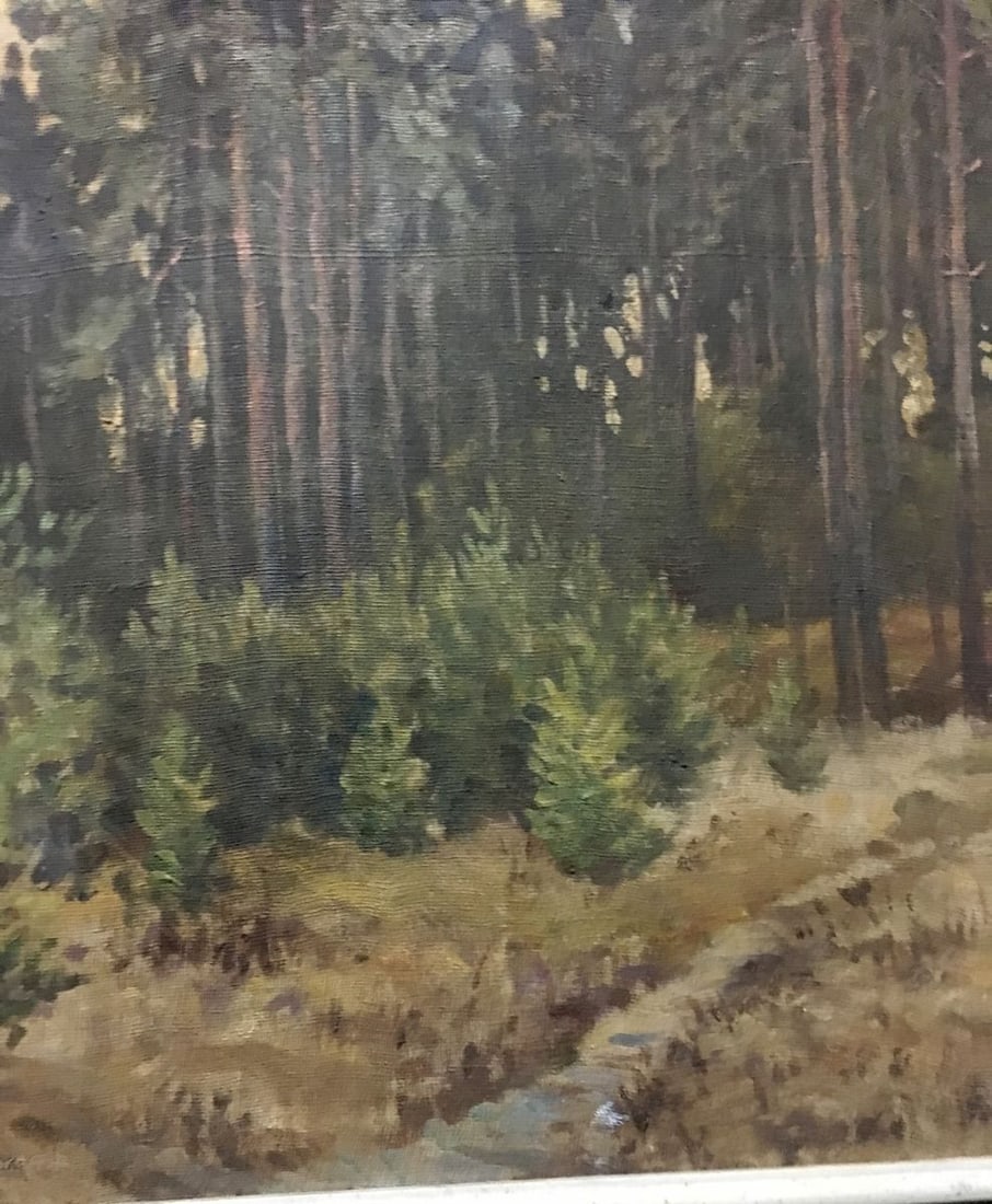 Oil painting The road to the forest Alexander Georgievich Cherkass - 7
