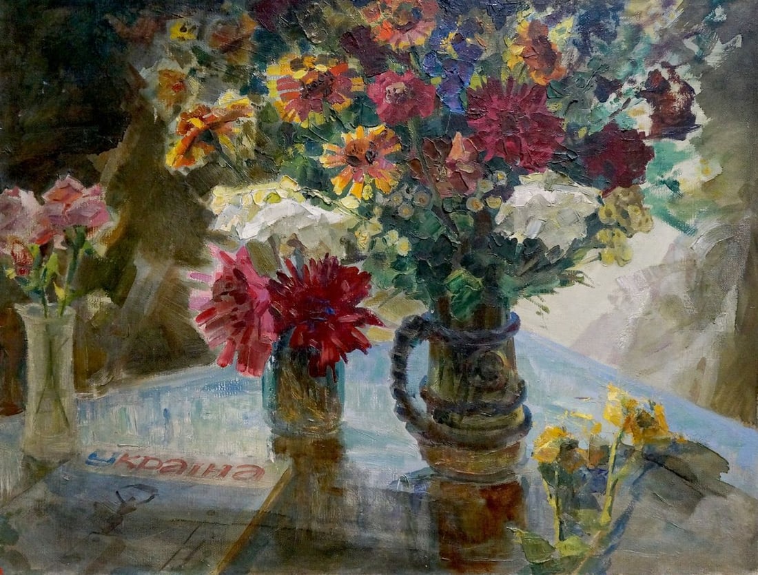 Oil painting A park Latunov Grigory Antonovich - 7