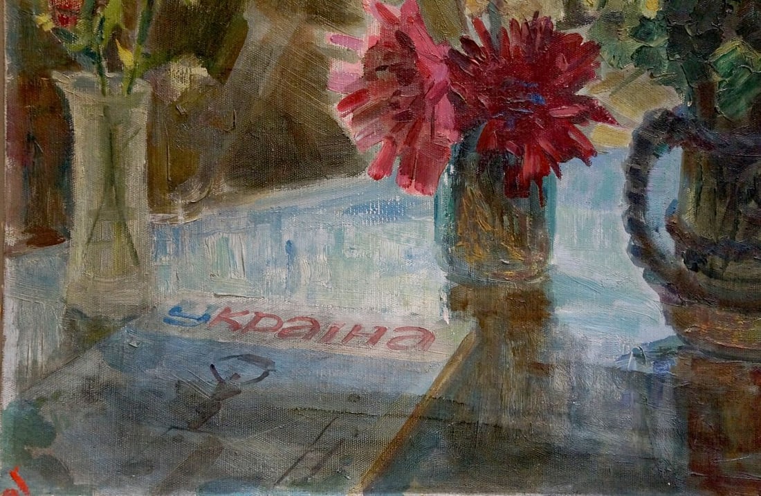 Oil painting A park Latunov Grigory Antonovich - 8