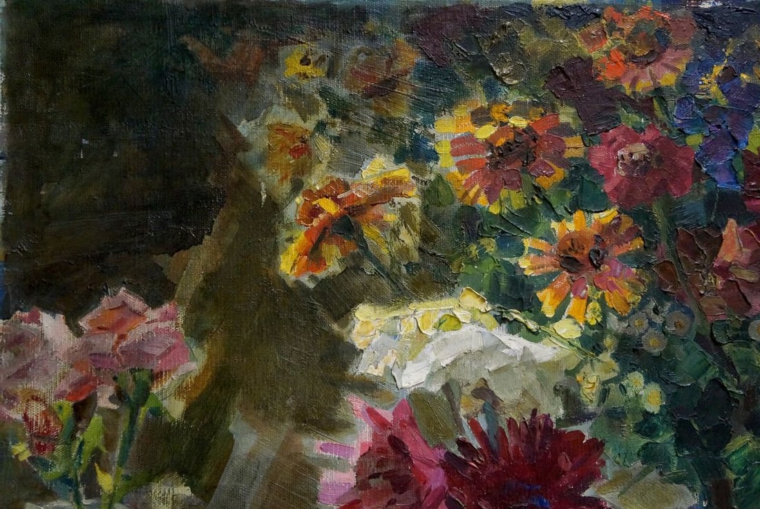 Oil painting A park Latunov Grigory Antonovich - 9