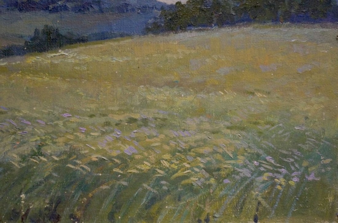 Oil painting Landscape field Gerus Boris Stepanovich - 5