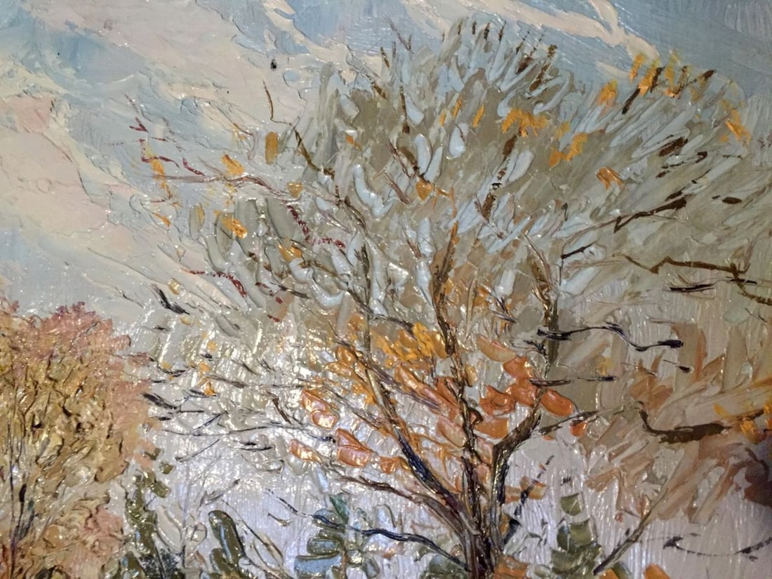 Oil painting Spring forest Zaretskaya-Grigoriev Maya - 4