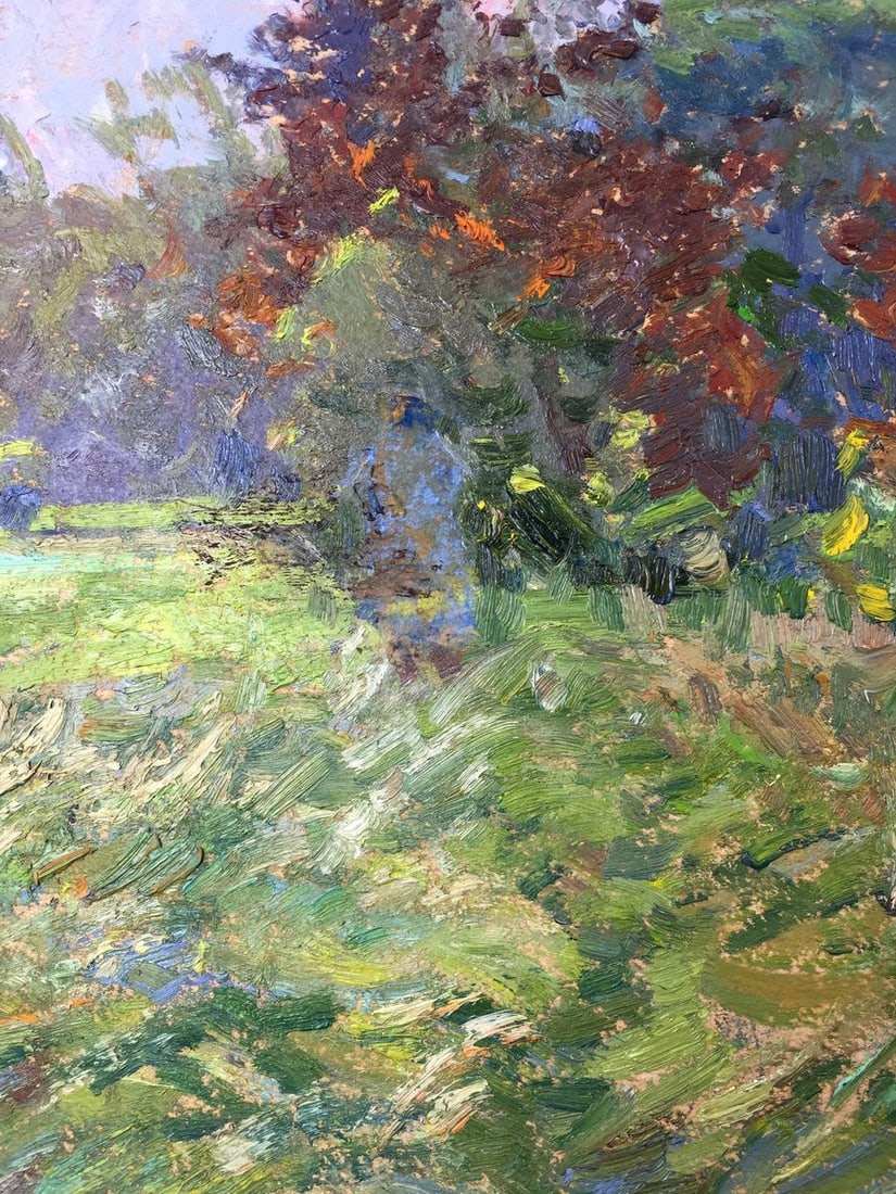 Oil painting Glade in the forest Sevast'yanov Viktor Grigor'yevich - 3