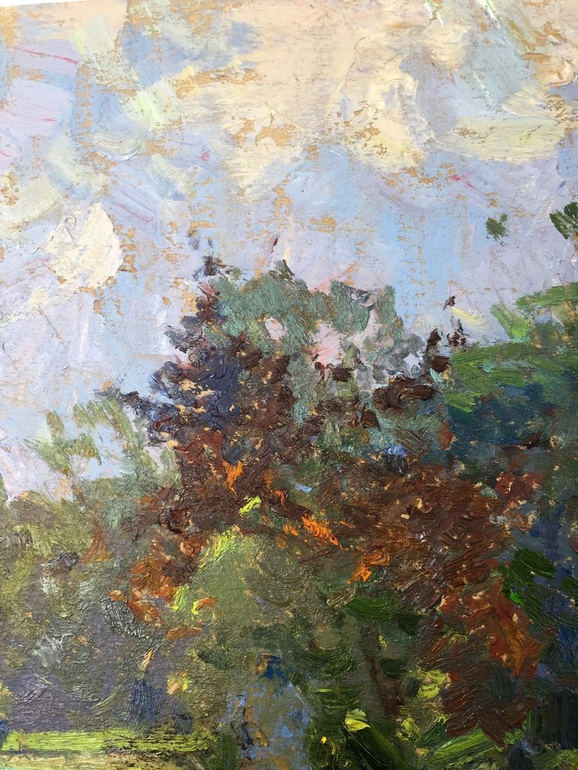 Oil painting Glade in the forest Sevast'yanov Viktor Grigor'yevich - 6