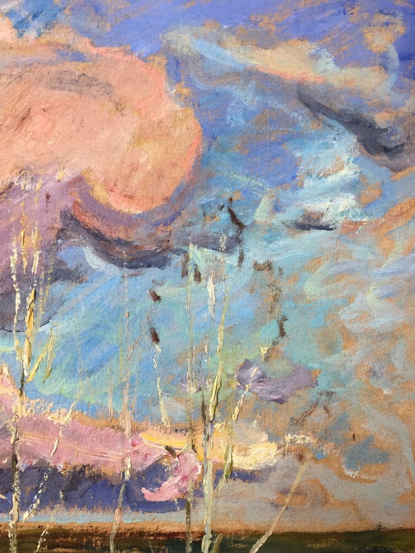 Oil painting Meadows Sevast'yanov Viktor Grigor'yevich - 4