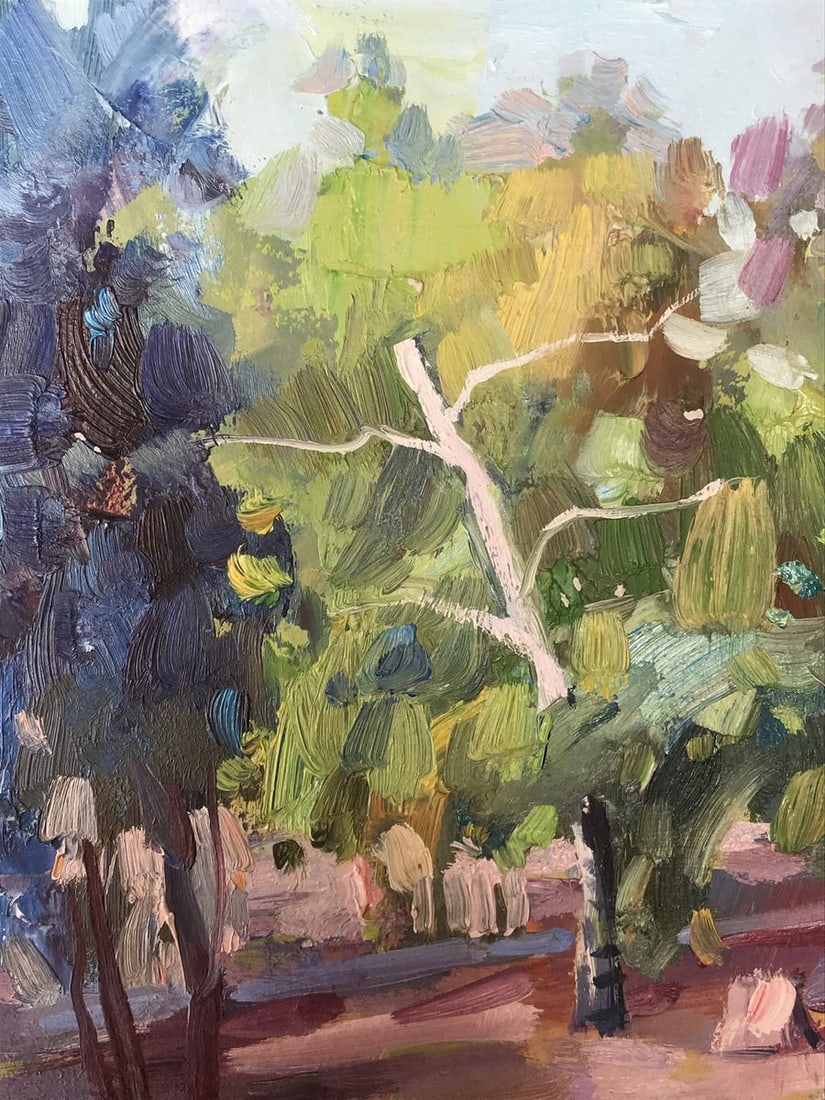 Oil painting Forest park Kuzeminsky Nikolay Borisovich - 4