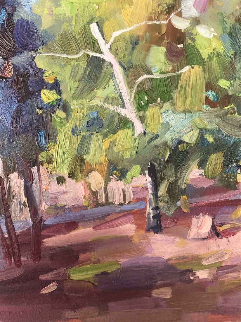 Oil painting Forest park Kuzeminsky Nikolay Borisovich - 5
